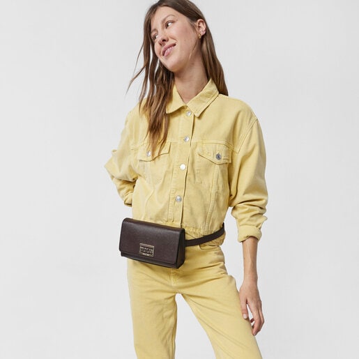 Riñonera marrón TOUS Funny