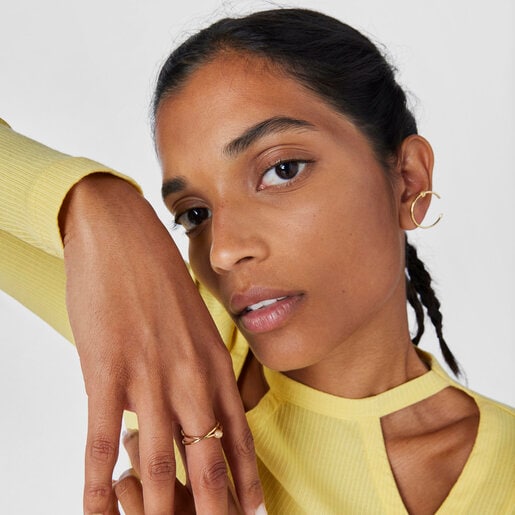 Gold Double ring Sylvan
