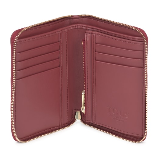 Cartera Script Day burdeos