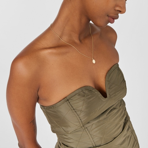 Colgante oval de oro con brillantes Tamara Falcó X TOUS