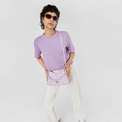 Mauve Kaos Pix Shoulder bag
