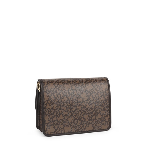 Средняя коричневая сумка-кроссбоди Audree Kaos Mini