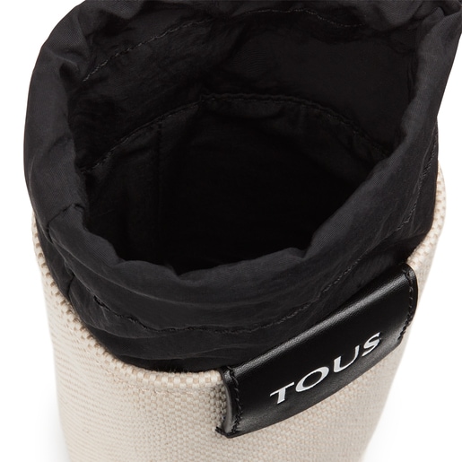 כיסוי בקבוק TOUS Empire Cotton בצבע בז'