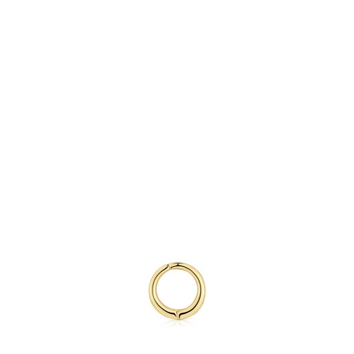 Individual 6 mm gold hoop Earring Basics