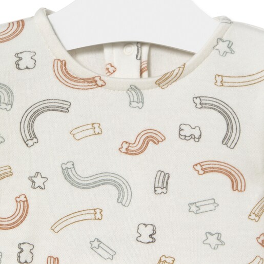 Bodysuit with skirt in Arc unique