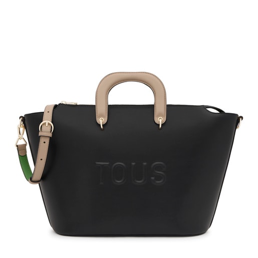 Large black Tote bag TOUS Helen