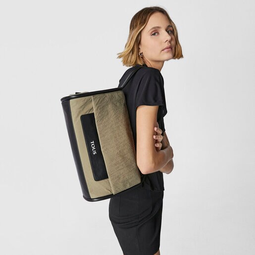 Bandolera grande caqui TOUS Empire Cotton