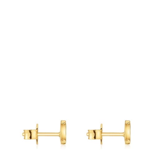 Moon Earrings with 18kt gold plating over silver TOUS Motifs