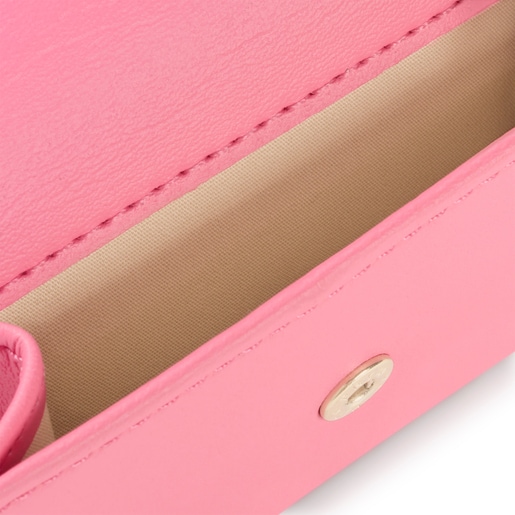 Monedero Flap pequeño rosa TOUS Funny