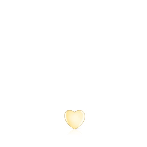 Gold TOUS Piercing Ear piercing with heart