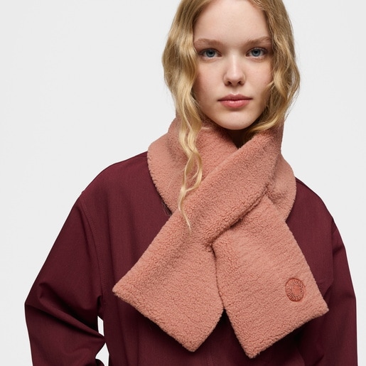 Dark pink Scarf TOUS Faux