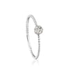 Anillo de oro blanco con rosetón de diamantes TOUS Brillants