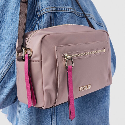 Bandolera mediana Shelby rosa