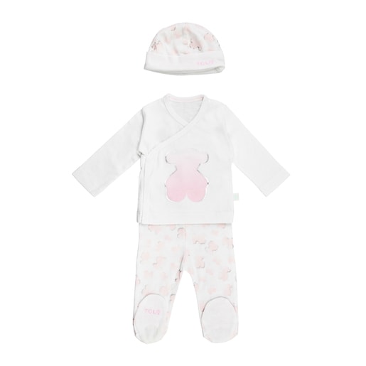 Conjunto de bebé Baby Tous mod. Love Rosa precios comprar Conjunto