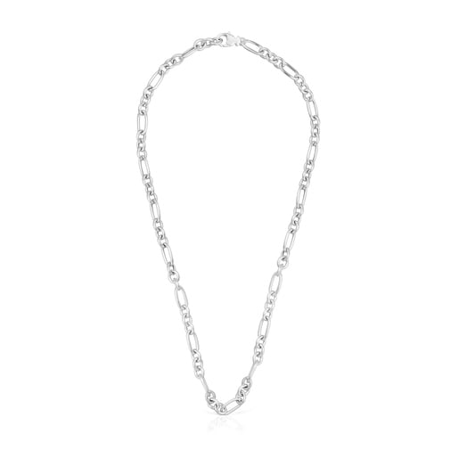 Collier avec anneaux en argent court Sweet Dolls