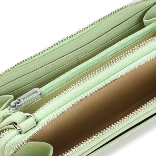 TOUS Mint green TOUS La Rue New Wallet-Cellphone case | Westland Mall