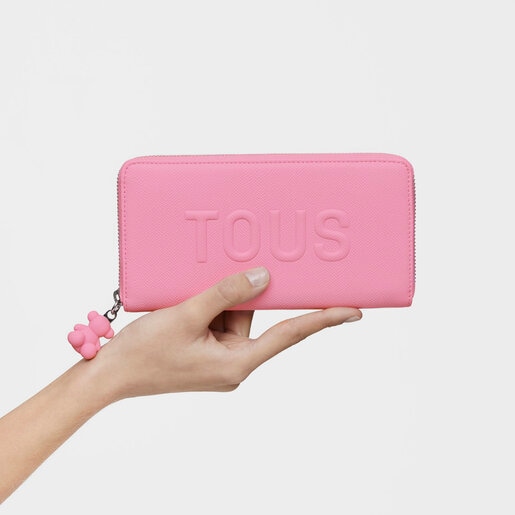 Πορτοφόλι TOUS La Rue New σε ροζ χρώμα