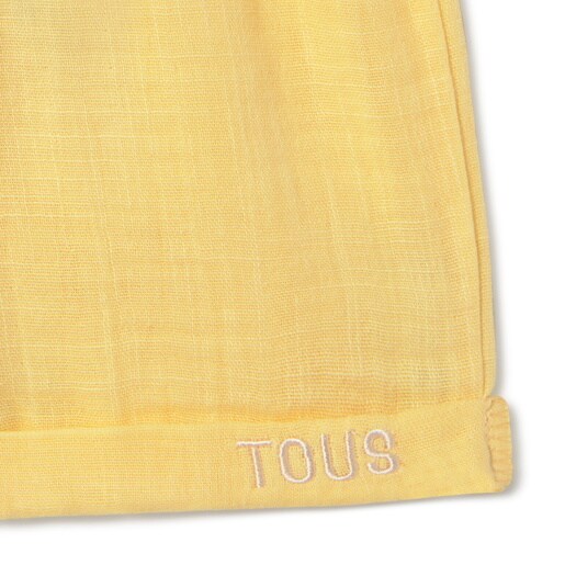 Conjunto de bebé niña Classic amarillo