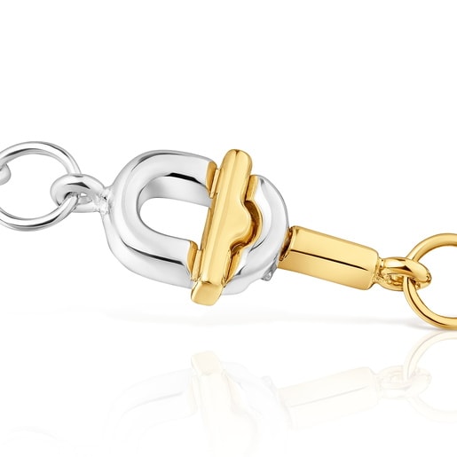 Small two-tone chain Bracelet TOUS MANIFESTO | TOUS