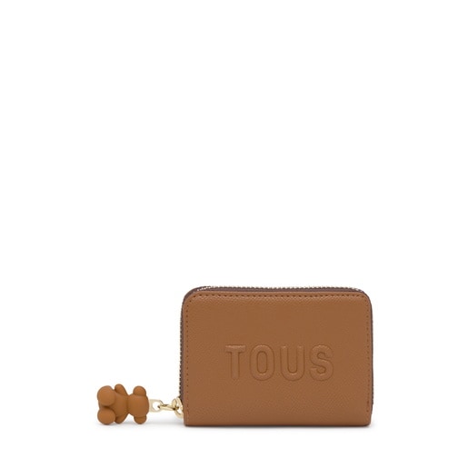 Camel-colored Change purse TOUS Brenda