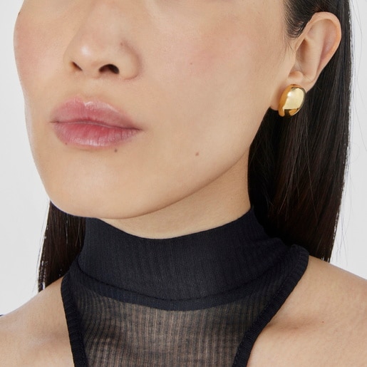gold Teardrop earrings TOUS Balloon