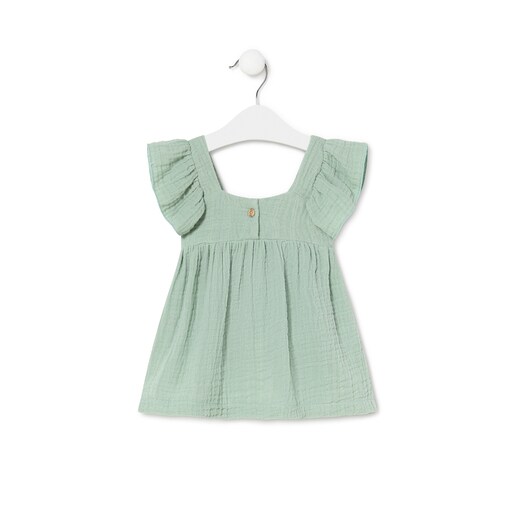 SMuse baby girl's dress in mist