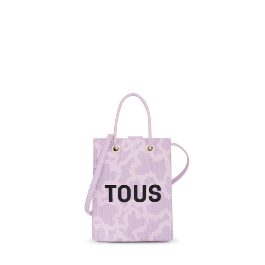Fiołkowo-różowa mini torebka Kaos Pix Pop