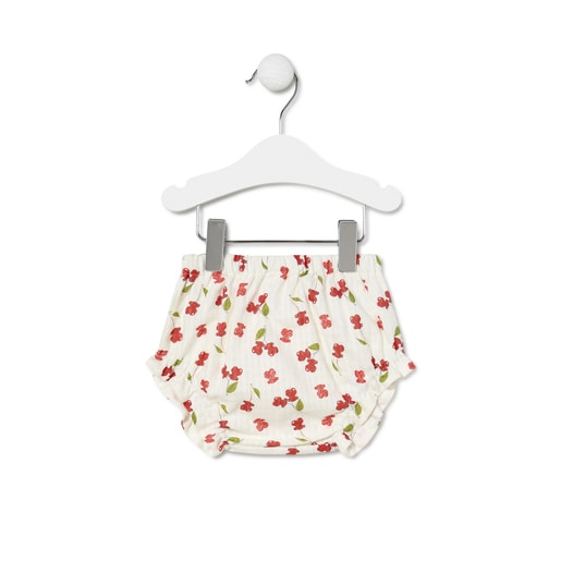 Conjunto de bebé para menina Cherry cru