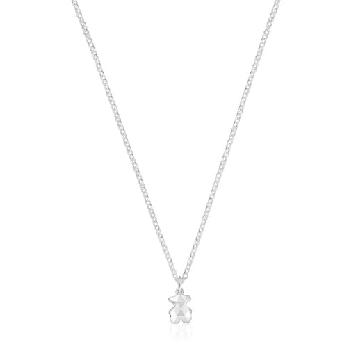 ☆GUCCI ☆ベア☆ガラス ☆シルバー☆オーナメント☆新品未使用☆大きめ☆ ベアのモチーフ付きのシルバーショートネックレス Icon Metal | TOUS