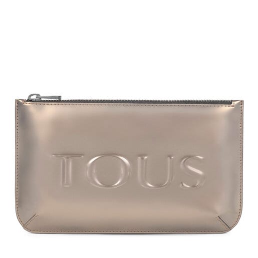 Medium gray and fuchsia Dorp Toiletry bag | TOUS