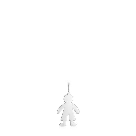 Silver Sweet Dolls boy Pendant - Buy online | TOUS