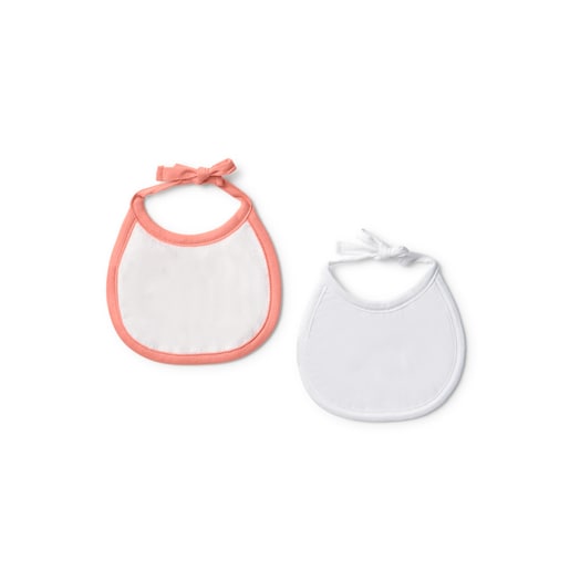 Set de baberos bebé Star rosa