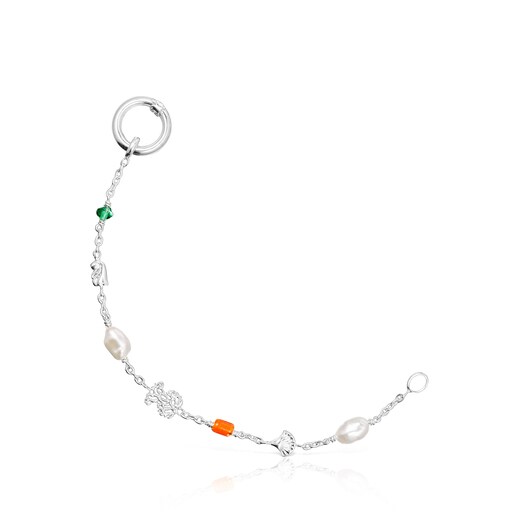 ネックレス  Oceaan  HOLD・ガラス  16-52cm　シルバー925　　