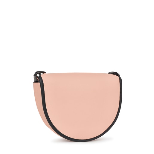 Sac à bandoulière TOUS Halfmoon moyen rose