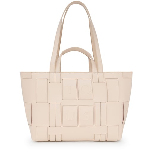 Tote bag TOUS Damas bege e malva