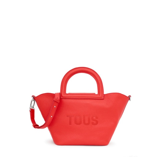 Medium red leather Shoulder bag TOUS Dora