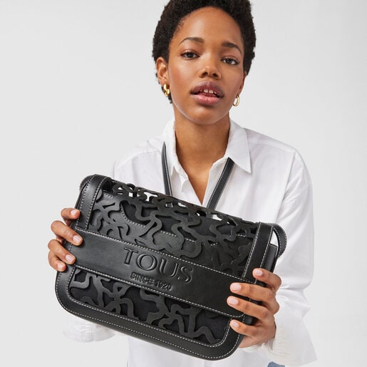 Черная сумка-кроссбоди Amaya Kaos Shock