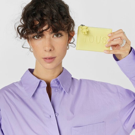 イエローのカードホルダー TOUS La Rue