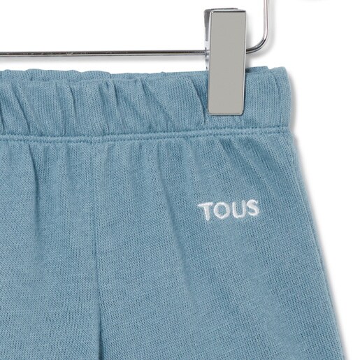 Conjunto de bebé de rizo Kaos azul