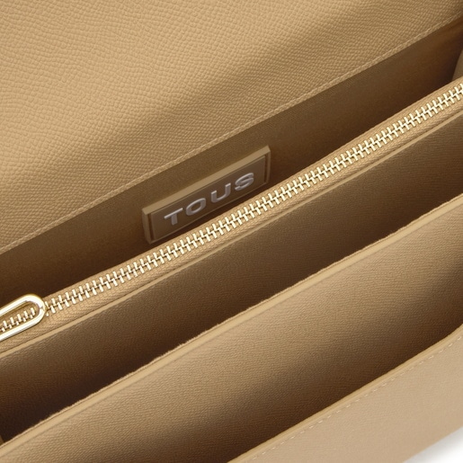 Medium sand-colored Audree Crossbody bag TOUS Brenda