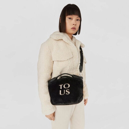 Small black TOUS Balloon Wild Tote bag