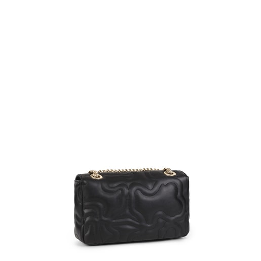 Small black Kaos Dream Crossbody bag with flap | TOUS