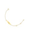 Gold Bracelet and cultured pearls TOUS Baby