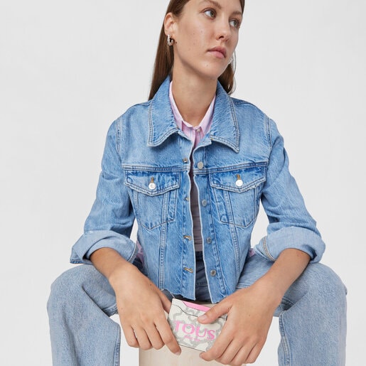 Beige and pink Kaos Legacy Cardholder