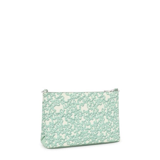 Mint green Flat Crossbody bag Kaos Mini Evolution | TOUS