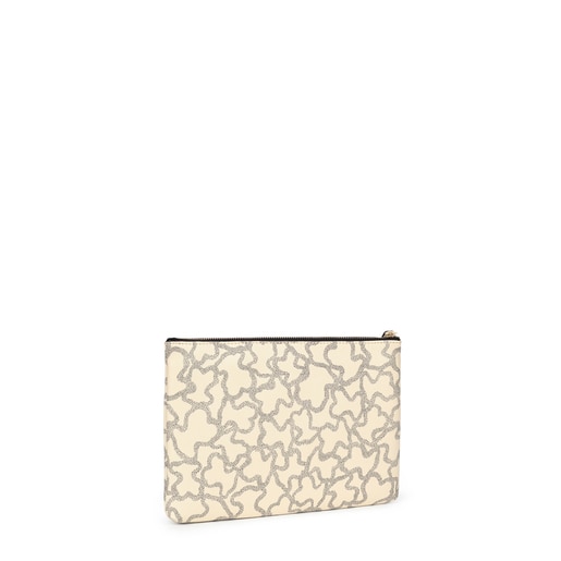 Multi-beige Kaos Icon Clutch bag