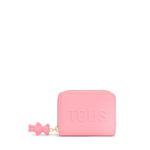 Pink TOUS La Rue Change purse