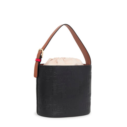 Black and brown Bucket bag TOUS Nanda