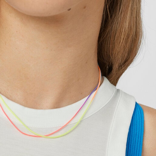 Collar doble de nylon TOUS Pride