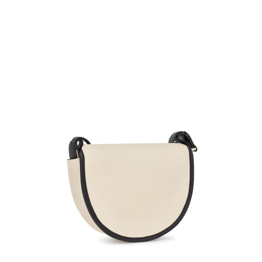 Sac à bandoulière TOUS Halfmoon petit beige